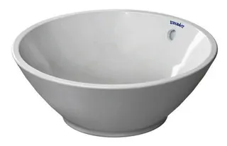 Duravit ASB Design Classics Bacino 420 mm rund, mit ÜL, ohne HLB, weiß – Bild 2