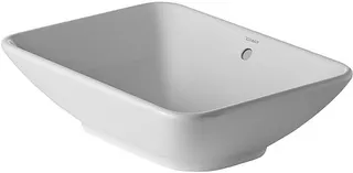 Duravit ASB Design Classics Bacino 550 mm rechteckig, mit ÜL, ohne HLB, weiß – Bild 2