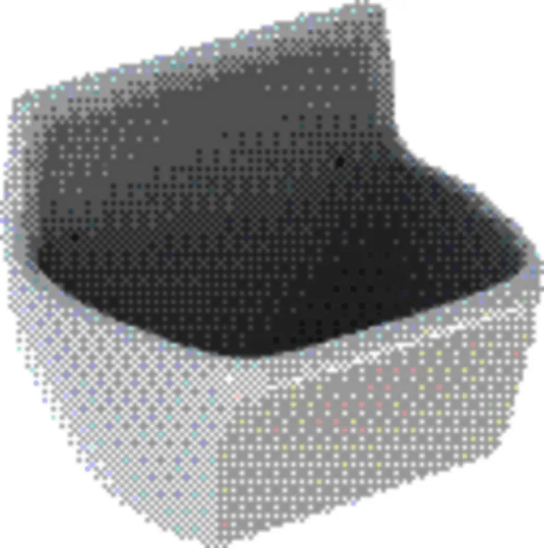 Geberit Publica Ausgussbecken f. Klapprost 45x36x33,5cm, ohne Überlauf, weiß