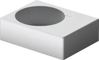 Duravit Design Classics Becken Scola 615 mm m.ÜL,m.HLB,HL-Vst.,Becken li.,weiß