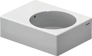Duravit Design Classics Becken Scola 615 mm m.ÜL,m.HLB,HL-Vst.,Becken li.,weiß – Bild 3