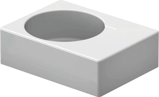 Duravit Design Classics Becken Scola 615 mm m.ÜL,m.HLB,HL-Vst.,Becken re.,weiß