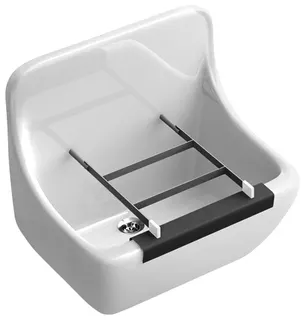 Villeroy & Boch Ausgussbecken O.novo 450x350mm re-eckig HL. o. ÜL. Weiß Alpin cplus – Bild 2