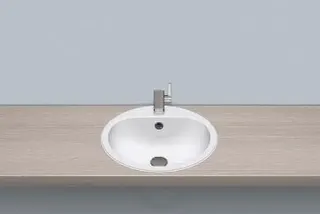 Alape Einbaubecken EW 3 2005000 Weiß