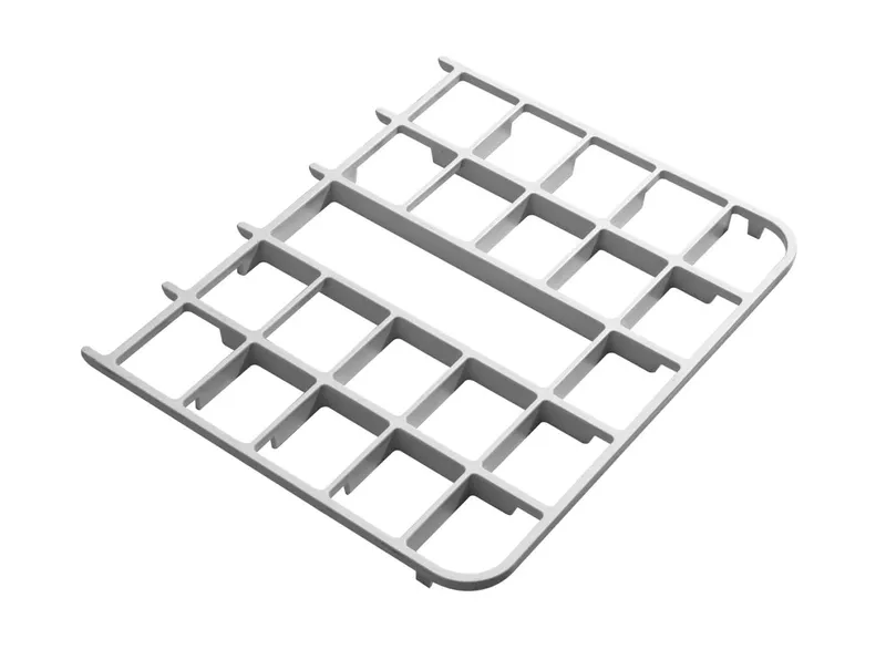 Romay Auflagerost zu Trend+Syntec 55 cm, 1ROS10035 weiß-marmoriert