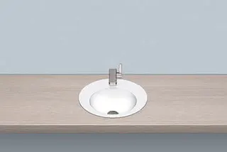 Alape Einbaubecken K400H 2003000 Weiß
