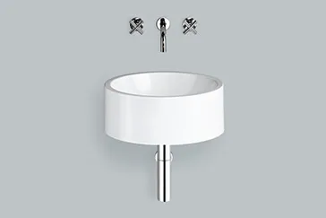 Alape Waschtisch RS450 5054000 Weiß