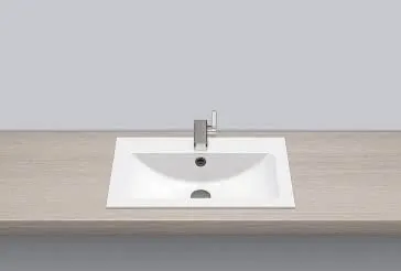 Alape Einbaubecken R585H 2202000 Weiß