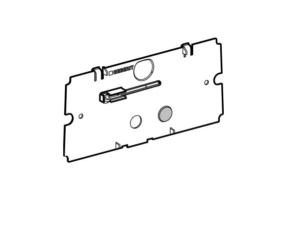 Geberit Schutzplatte zu Twinline UP-Spülkasten