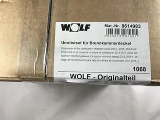 Wolf Umrüstset für Brennkammerdeckel