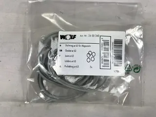 Wolf Dichtungen D 63 mm für Abgasrohr