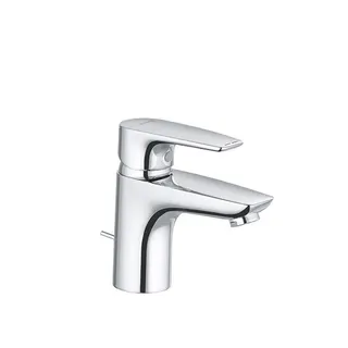 KLUDI PURE & SOLID Waschtisch-EHM 75 m. Metallablaufg. chrom