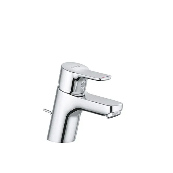 KLUDI PURE & EASY Waschtisch Armatur 60 mit Ablaufgarnitur chrom