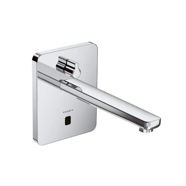 KLUDI ZENTA-E Unterputz-Wandarmatur mit Mischhebel, 240mm Ausl. chrom