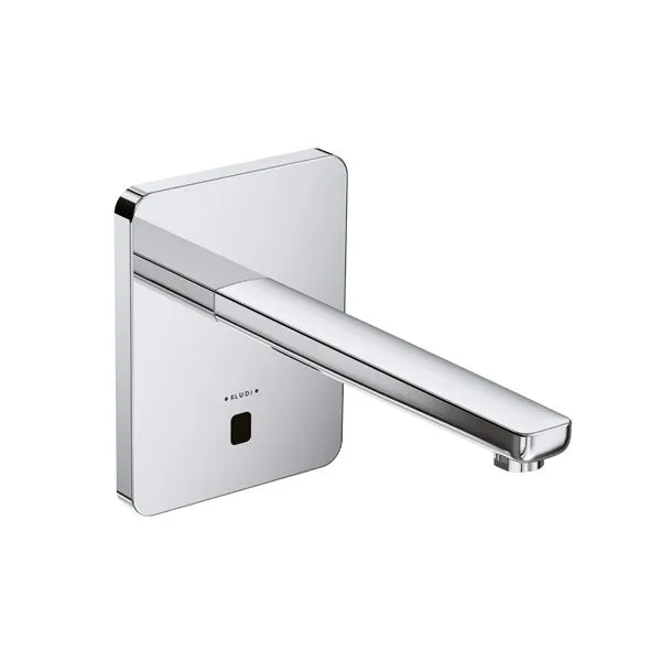 KLUDI ZENTA-E Unterputz-Wandarmatur ohne Mischhebel, 240mm Ausl. chrom