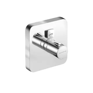 KLUDI PUSH UP-Thermostatarm. mit Druck- taste für 1 Verb., soft edge chrom