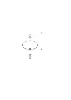 Alape Schalenbecken K450.GS 3502000 Weiß – Bild 2
