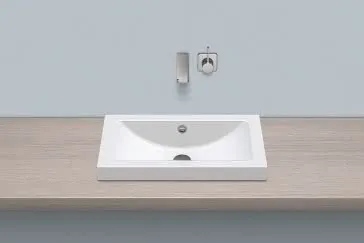 Alape Aufsatzbecken R585.1 3205000 Weiß
