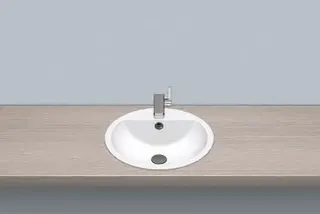 Alape Einbaubecken S450H 2406000 Weiß