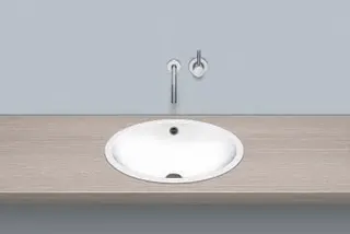 Alape Einbaubecken O525 2101000 Weiß