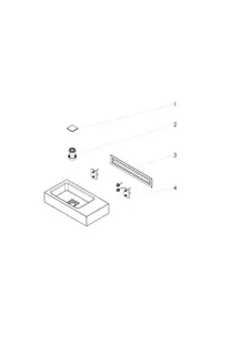 Alape Waschtisch XS500.L 4291000 Weiß – Bild 2