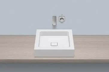 Alape Aufsatzbecken Q450.1 3302000 Weiß