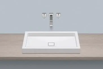 Alape Aufsatzbecken RE700.4 3208000 Weiß