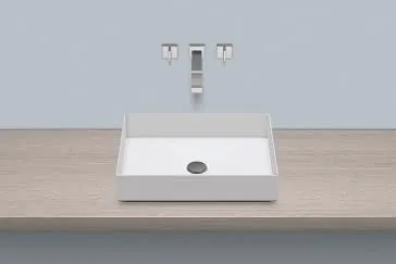 Alape Aufsatzbecken ME500 3212000 Weiß