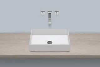 Alape Aufsatzbecken ME500 3212000 Weiß