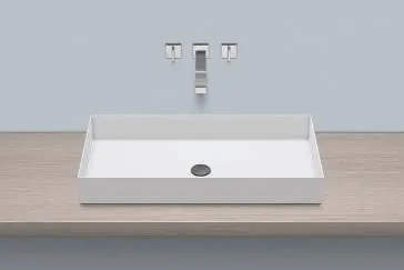 Alape Aufsatzbecken ME750 3213000 Weiß