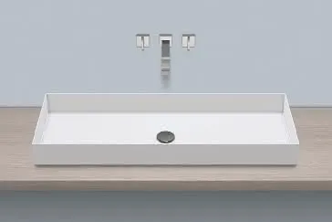 Alape Aufsatzbecken ME1000 3214000 Weiß