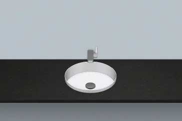 Alape Einbaubecken KE375 2024503 Weiß