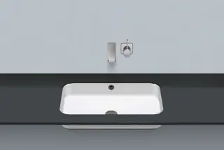 Alape Unterbaubecken SR650 2255700 Weiß
