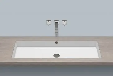 Alape Unterbaubecken ME1000 3228704 Weiß