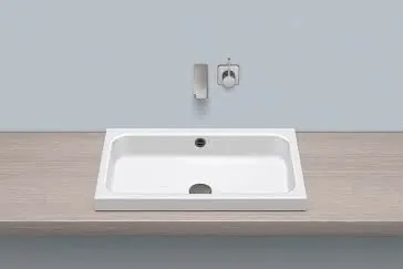 Alape Aufsatzbecken SR650 3230700 Weiß