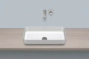 Alape Schalenbecken SR650 3507500 Weiß