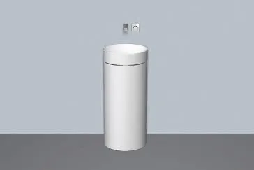Alape Waschtisch RX400.KE 4506500 Weiß