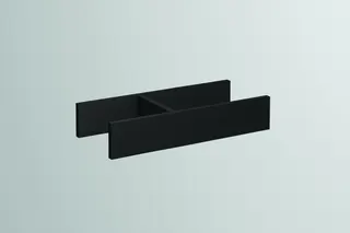 Alape Facheinteilung H358.1 8400057 Lack Metallschwarz
