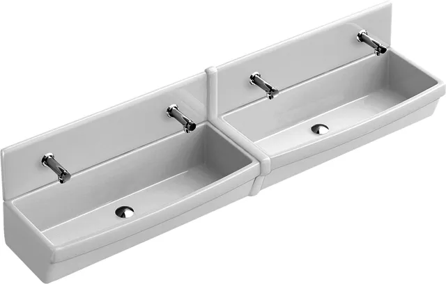 Villeroy & Boch Waschbecken-Deckleiste O.novo 230x16x45mm Weiß Alpin CeramicPlus