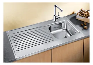 Niro-Spüle Becken 100x60cm R-ES 10x6 reversibel – Bild 2