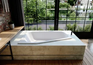 Kaldewei Badewanne PLAZA DUO RECHTS Mod.190,1800x1200 mm,pergamon – Bild 3