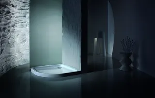 Kaldewei Duschwanne ARRONDO MIT WANNENTRÄGER Mod.870-2 ,900x900mm,alpinweiß,mit Wannenträger – Bild 2