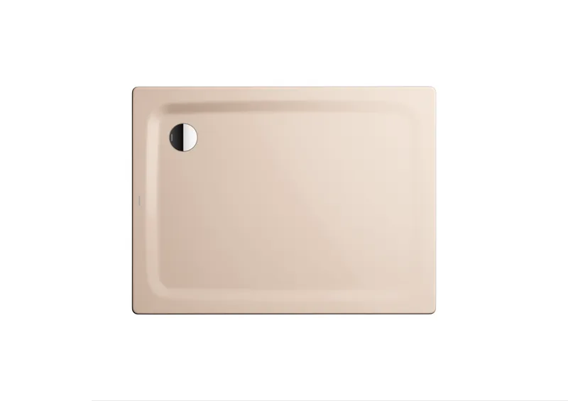 Kaldewei Duschwanne SUPERPLAN CLASSIC mit Wannenträger Mod.398-2,800x1000mm,bahamabeige,m. Waschtisch