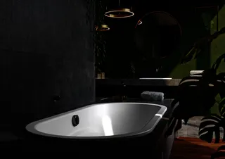 Kaldewei Badewanne VAIO DUO OVAL Mod.951,1800x800mm, alpinweiß – Bild 2
