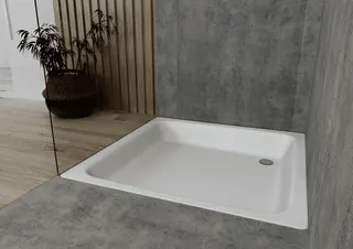 Kaldewei Duschwanne SANIDUSCH Mod.396,900x900mm, alpinweiß – Bild 2
