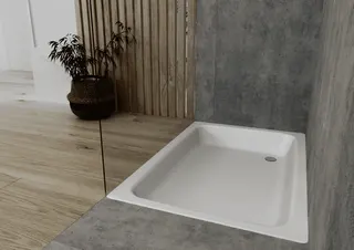 Kaldewei Duschwanne SANIDUSCH Mod.396,900x900mm, alpinweiß – Bild 3