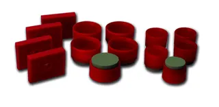 Schallschutzset MR SF 5-ECK / 1/4-Kreis