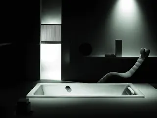 Badewanne PU 180x80x42cm, ÜL seitlich more4YOU, topweiß
