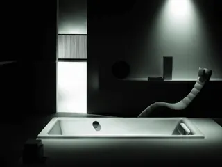 Badewanne PU 190x90x42cm, ÜL seitlich more4YOU, weiß