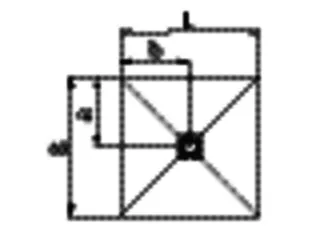 Kermi Board Point EUM 080080 L 800 x B 800 x H 130 mm – Bild 5